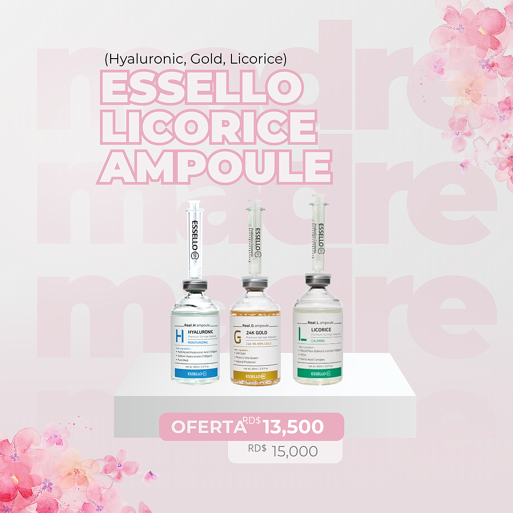 ESSELLO Licorice Ampule (TRIO)