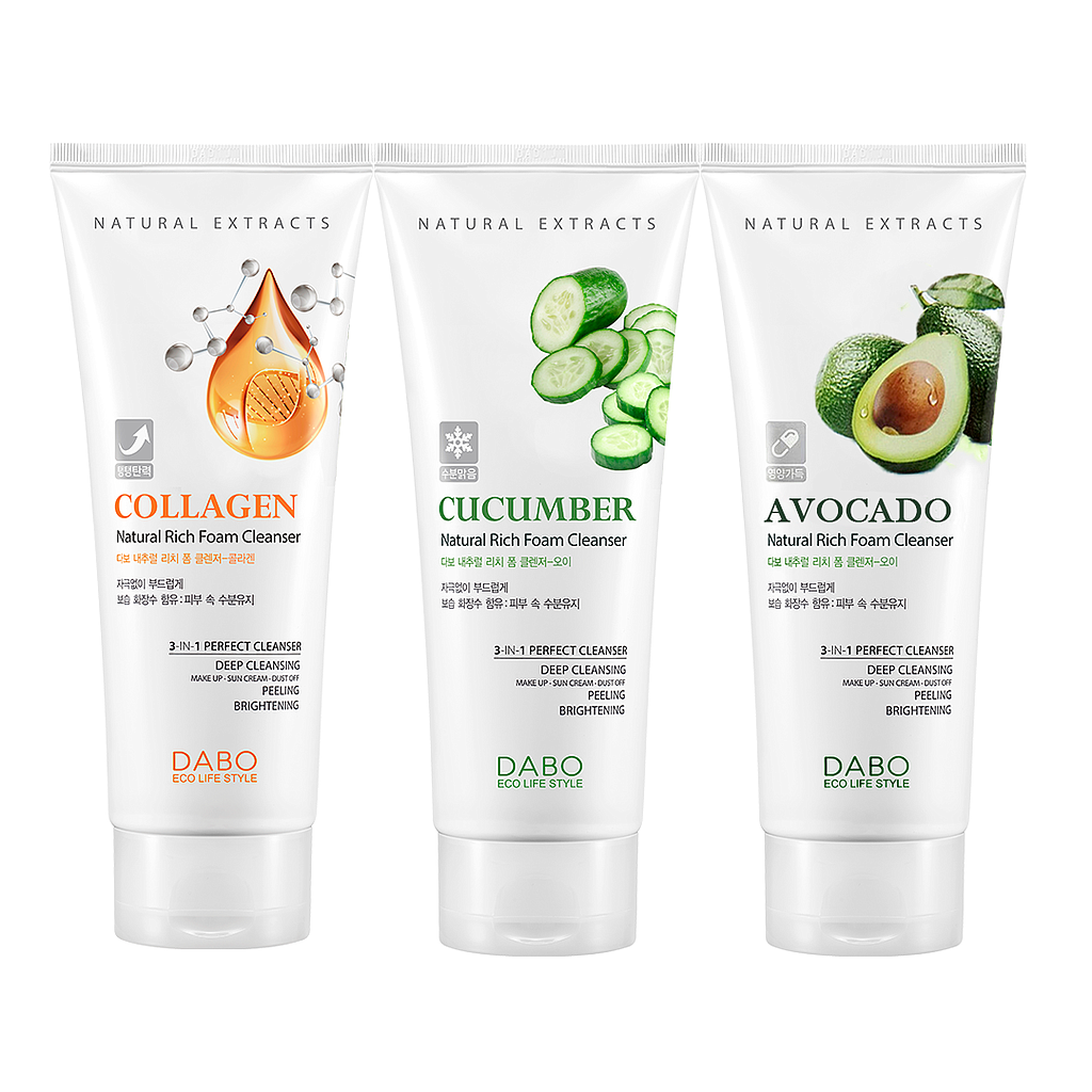 DABO Natural Rich Foam Cleanser 