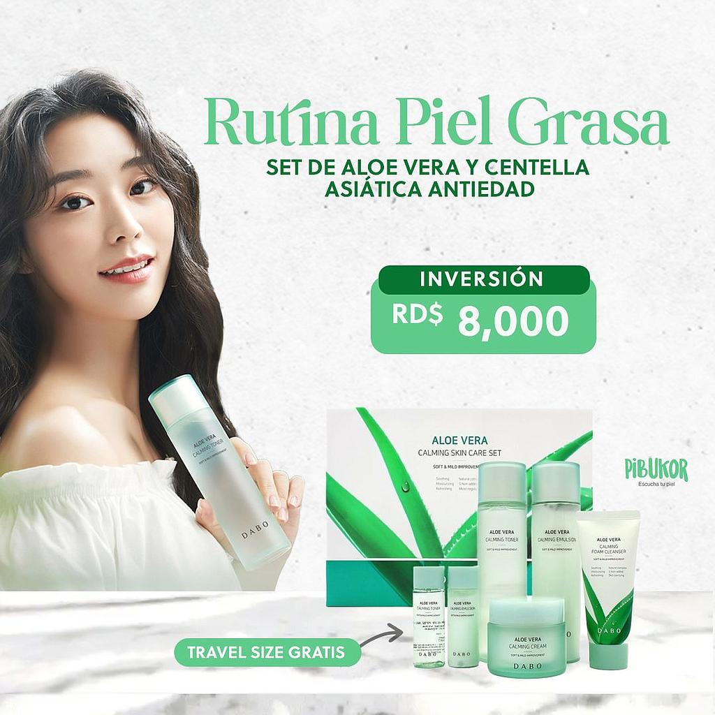 DABO Aloe Vera Calming Skin Care Set: lo mejor para tu piel