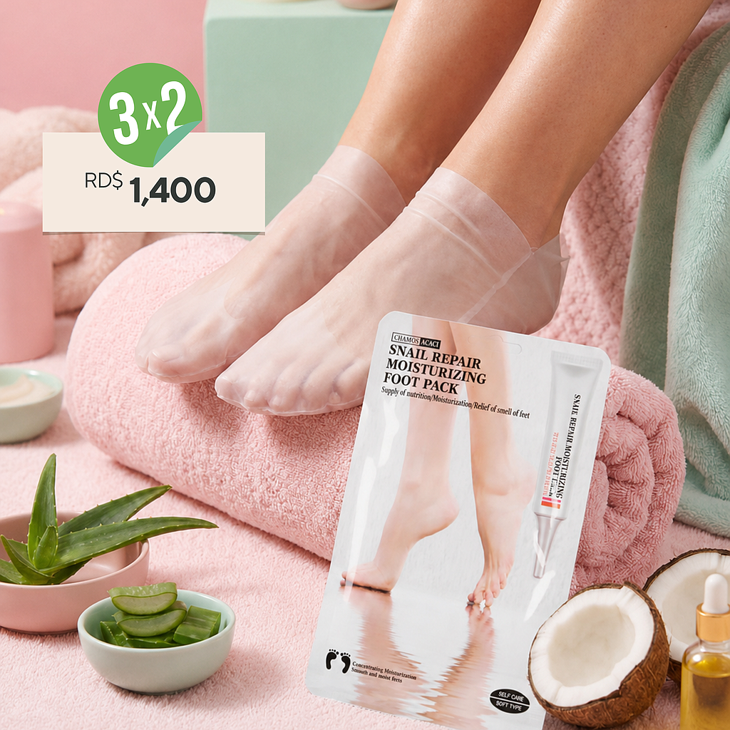 CHAMOS Snail Repair Moisturizing Foot Pack