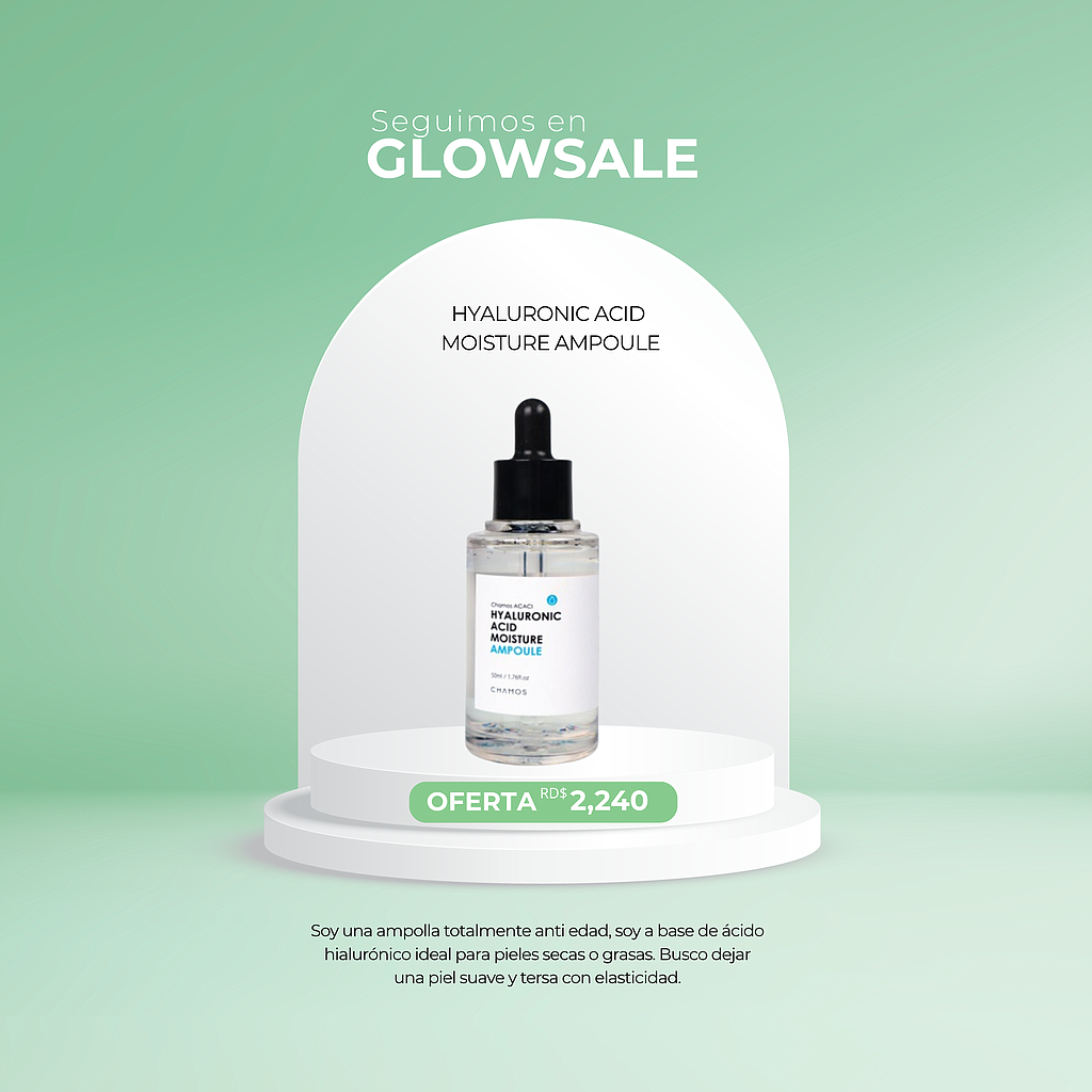 CHAMOS Hyaluronic Acid Moisture Ampoule 50ml